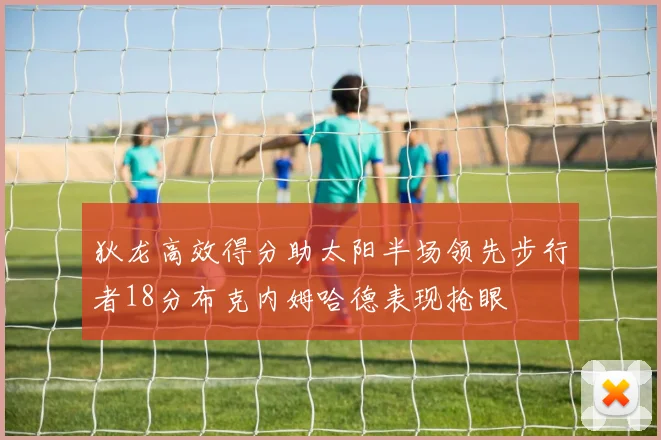 狄龙高效得分助太阳半场领先步行者18分布克内姆哈德表现抢眼
